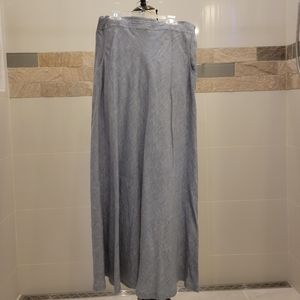 Eddie Bauer linen maxi skirt